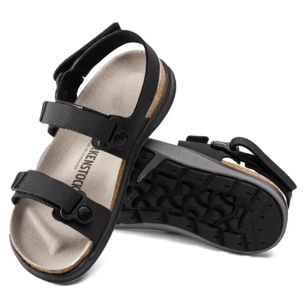 Birkenstock Rugged Casual Women's Kalahari Futura Birko-Flor in Black Sz: 5